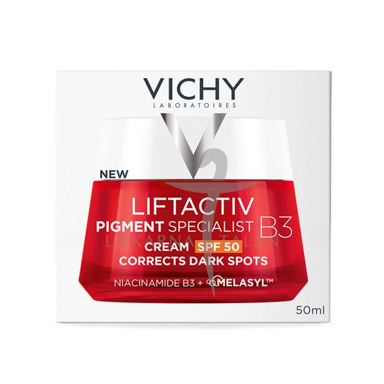 Vichy Liftactiv Pigment Specialist B3 krema protiv hiperpigmentacijskih mrlja SPF50