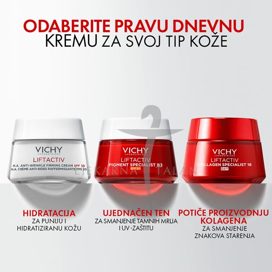 Vichy Liftactiv Pigment Specialist B3 krema protiv hiperpigmentacijskih mrlja SPF50