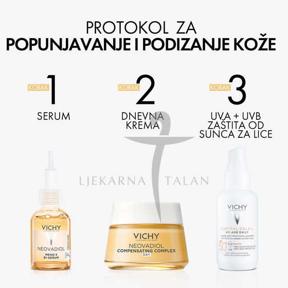 Vichy Neovadiol Compensating complex Dnevna njega za gustoću i punoću kože u menopauzi - normalna do mješovita koža