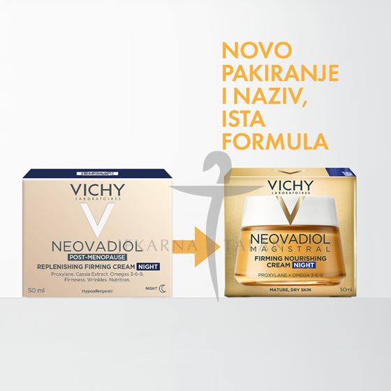 Vichy Neovadiol Magistral Hranjiva noćna krema za učvršćivanje kože
