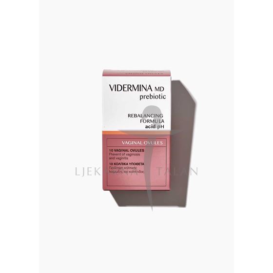 Vidermina Prebiotic vaginalete