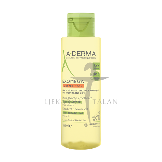 A-Derma EXOMEGA CONTROL emolijentno ulje za tuširanje, 200ml