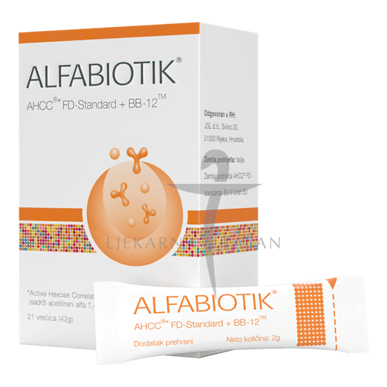 Alfabiotik, dodatak prehrani