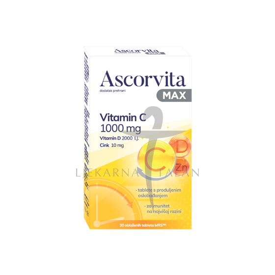 Ascorvita MAX tablete