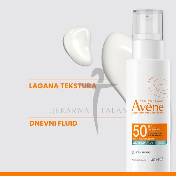 Avene Visoka zaštita Anti-imperfection fluid SPF 50