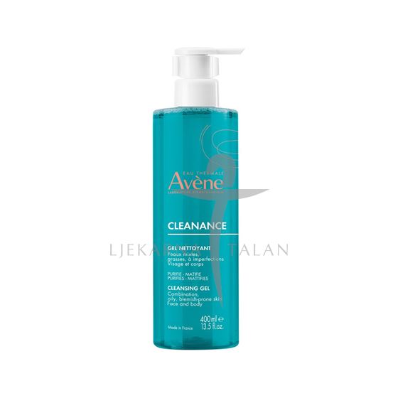 Avene Cleanance gel za čišćenje, 400ml