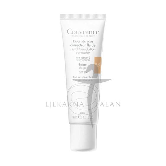  Couvrance Korektivni tekući puder SPF20 - BEIGE 2.5