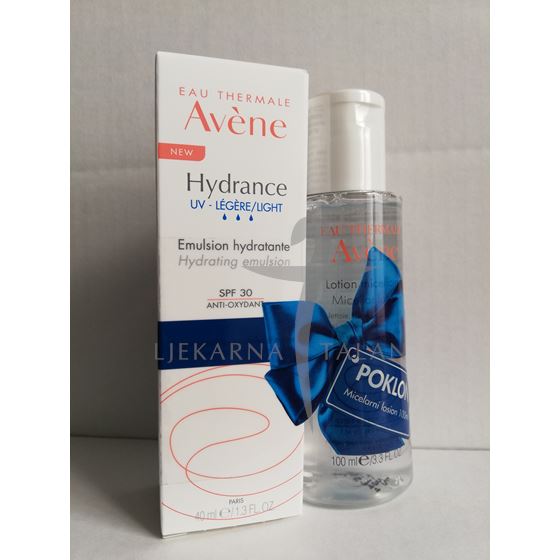 Hydrance UV LEGERE + POKLON Micelarni losion, 100ml