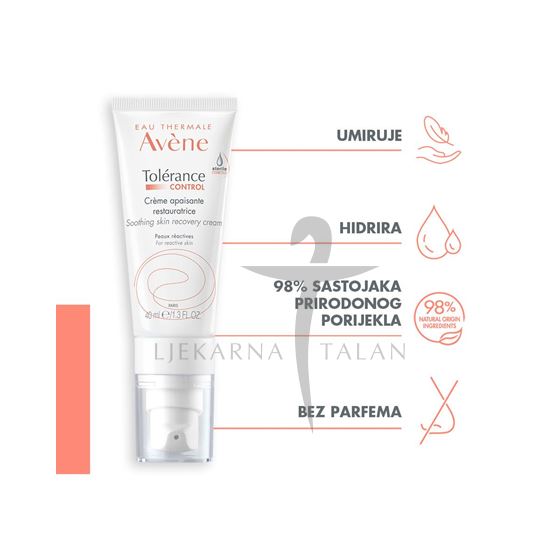 Avene Tolerance Control Umirujuća krema za oporavak kože