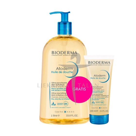 Bioderma Atoderm ulje za tuširanje , 1000ml PROMOTIVNO PAKIRANJE