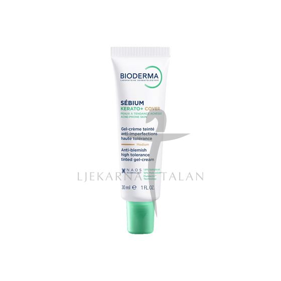 Bioderma Sebium Kerato+ COVER gel-krema