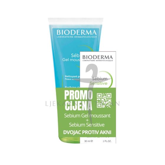 Sebium Sensitive njega + Pjenušavi gel