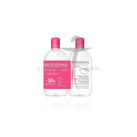 Sensibio H2O micelarna otopina, DUOPACK
