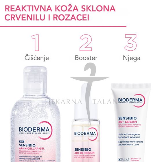 Bioderma Sensibio AR+ Micelarni gel
