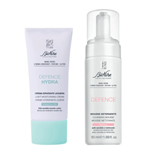 BioNike DEFENCE HYDRA Light hidratantna krema + POKLON Pjena za umivanje, 50ml