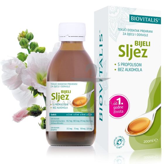 BIJELI SLJEZ sirup