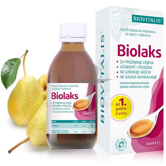 BIOLAKS sirup 200ml