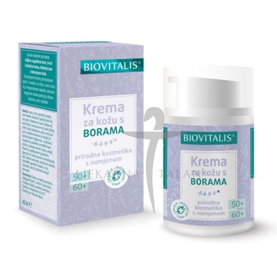  KREMA ZA KOŽU S BORAMA 50/60+ 40ml