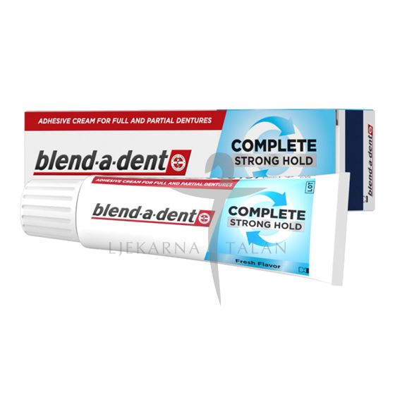 blend-a-dent complete strong hold krema za učvršćivanje zubnih proteza - Fresh