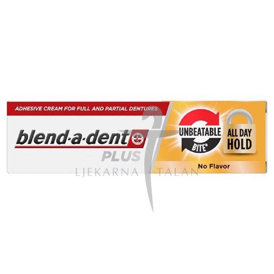 Blend-a-dent Plus, krema za učvršćivanje zubnih proteza, DUO PACK