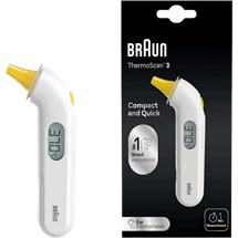 Braun ThermoScan 3 toplomjer za uho IRT3030 
