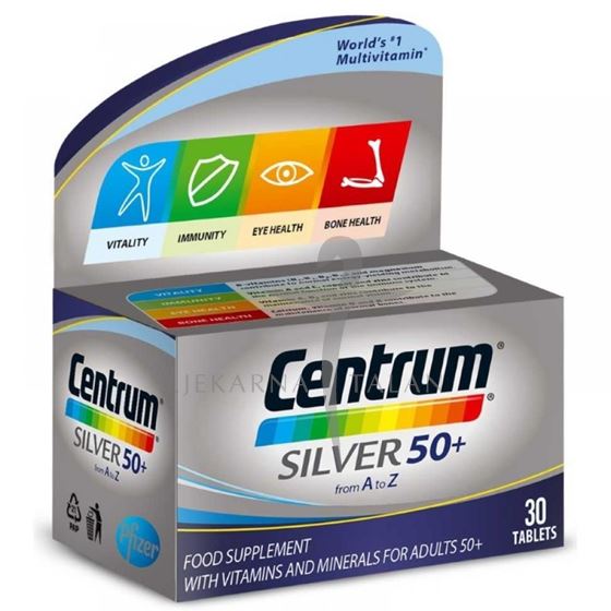 Silver 50+, 30 tableta