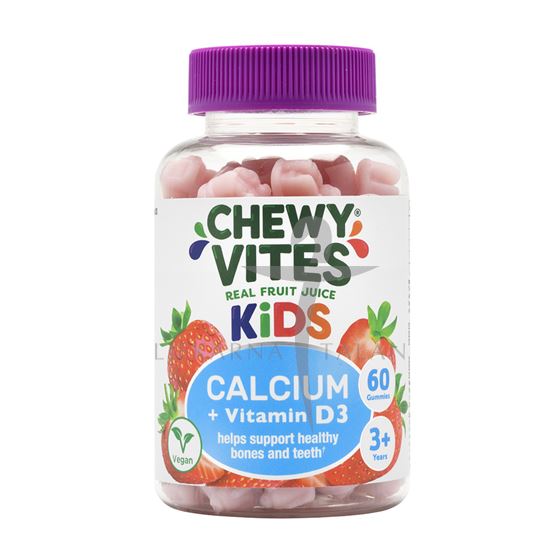 Chewy Vites Kids Calcium + D3 gumeni bomboni
