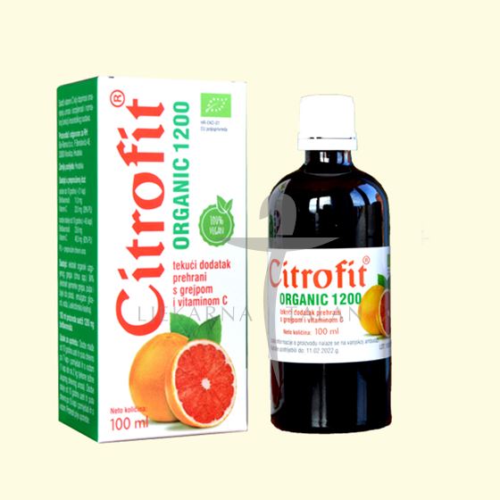 organic 1200 kapi, 30ml
