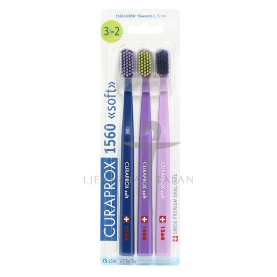  zubna četkica CS 1560 “soft” (3 pack)