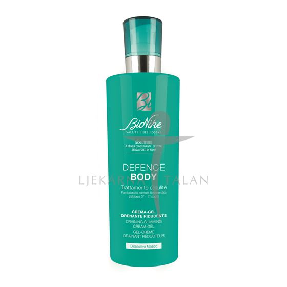 DEFENCE BODY Cellulite treatment, Draining- Slimming - anticelulitni kremasti gel