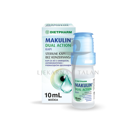 Makulin Dual Action kapi za oči