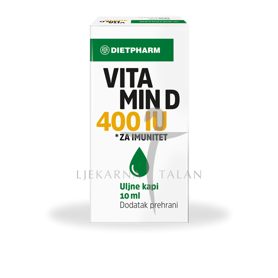  Vitamin D 400 IU uljne kapi