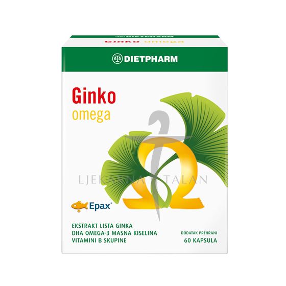 Dietpharm Ginko Omega, 60 kapsula