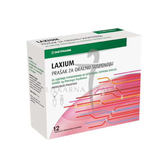 Dietpharm Laxium, prašak za oralnu suspenziju