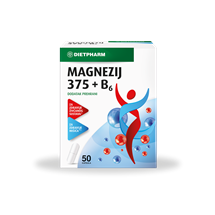 Dietpharm Magnezij 375 + B6 kapsule, dodatak prehrani