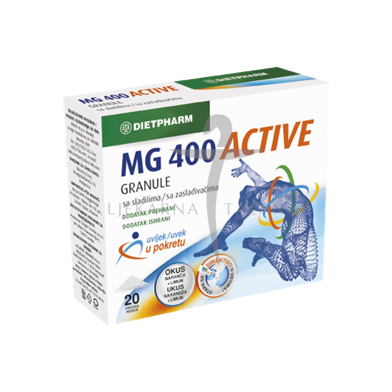 MAGNEZIJ 400 ACTIVE