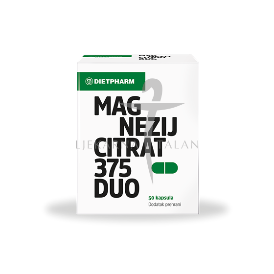  Magnezij citrat 375 DUO kapsule