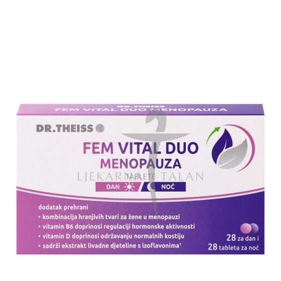 Dr. Theiss Fem Vital Duo Menopauza tablete