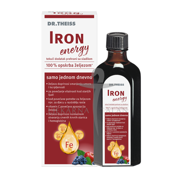 Dr. Theiss Iron energy otopina, 500ml