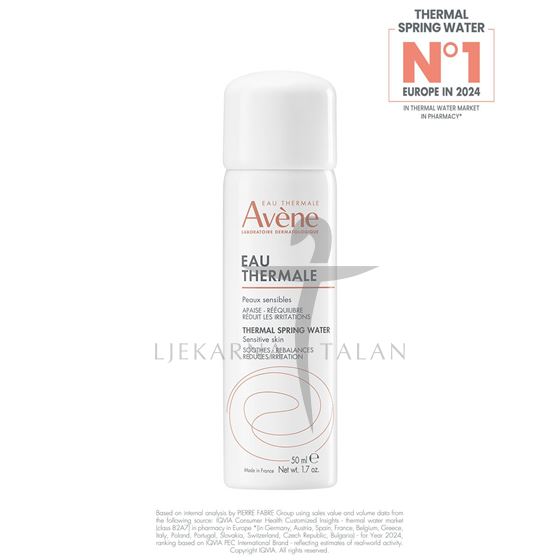 Avene Termalna izvorska voda, 50ml