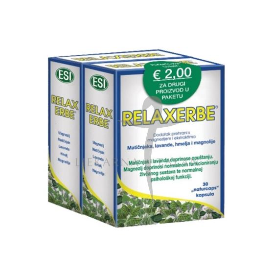 Relaxerbe kapsule PROMOTIVNO PAKIRANJE