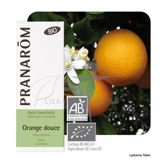 Eterično ulje Naranča slatka BIO (Citrus sinensis)