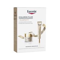 Eucerin Hyaluron-Filler + Elasticity noćna krema + krema oko očiju PROMO PAKIRANJE