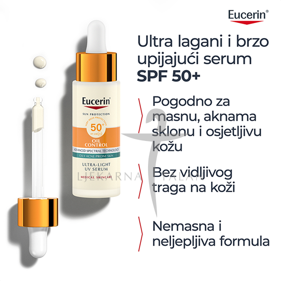 Eucerin SUN Oil Control UV serum SPF50+