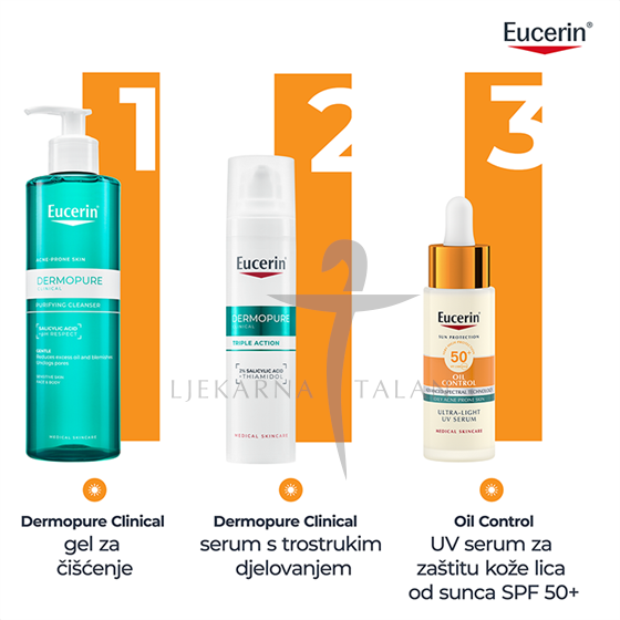 Eucerin SUN Oil Control UV serum SPF50+