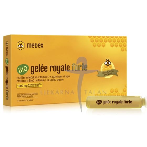  BIO Gelée Royale forte, 1500mg matične mliječi