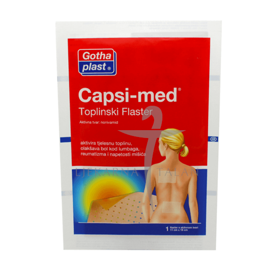 Capsi-med toplinski flasteri za bolove