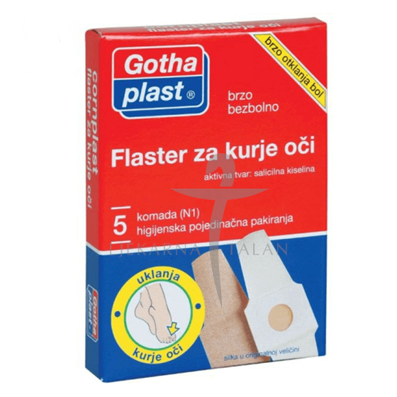  Flasteri za kurje oči