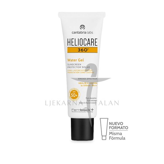  360° Water gel SPF50+