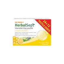 Herbalsept Islandski lišaj pastile s medom i limunom PROMO PAKIRANJE